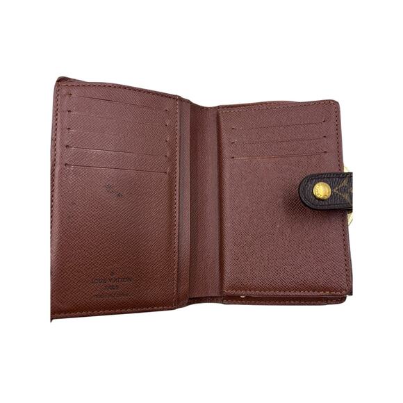 Louis Vuitton Monogram Classic Porte Monnaie Vennois Snap Button French Wallet - Picture 12 of 16